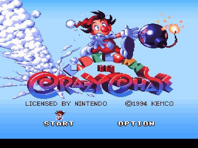 Kid Klown in Crazy Chase screenshot 4 for Super Nintendo